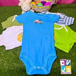 Boys 5 Piece Onesie Set (PATTERNS ARE RANDOM!!!)